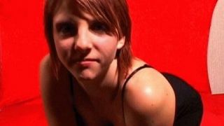 French pussy does a striptease on cam